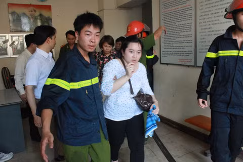 Hoảng loạn vì cháy làng sinh viên ảnh 4