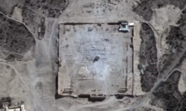 IS phá nổ đền Bel nổi tiếng ở Palmyra ảnh 1