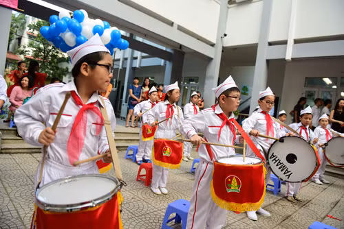 Rộn ràng không khí lễ khai giảng năm học mới ảnh 7