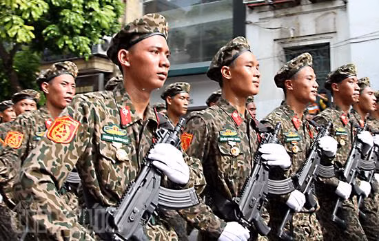 Toàn cảnh các lực lượng diễu binh trên đường phố Hà Nội ảnh 11