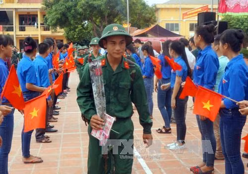 Thanh niên cả nước nô nức tòng quân ảnh 3