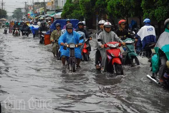TP.HCM ngập sâu trong cơn mưa lớn kéo dài ảnh 7