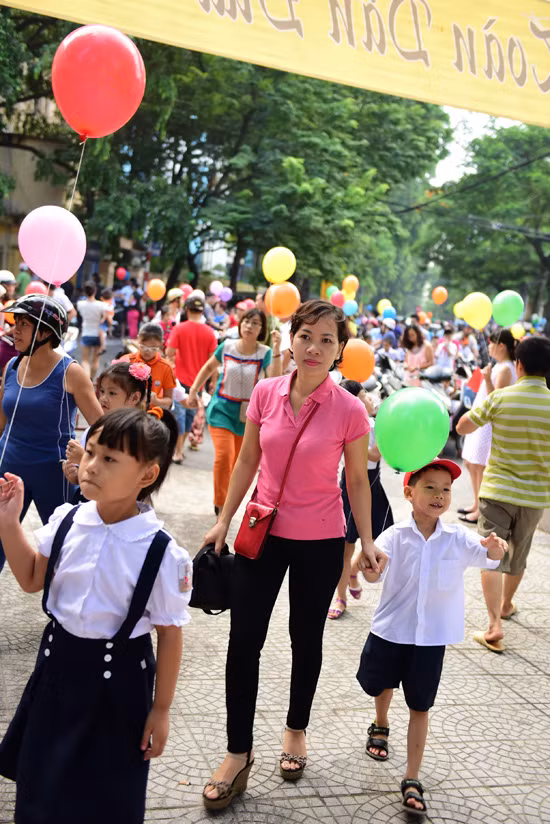 Rộn ràng không khí lễ khai giảng năm học mới ảnh 2
