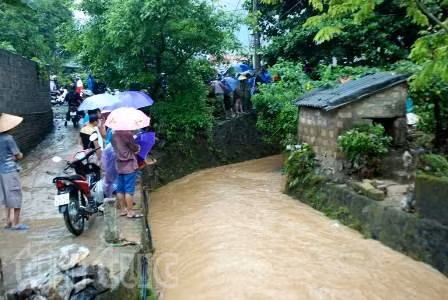 Quảng Ninh: Mưa to, một người mất tích ảnh 1