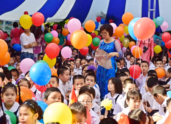 Rộn ràng không khí lễ khai giảng năm học mới ảnh 6