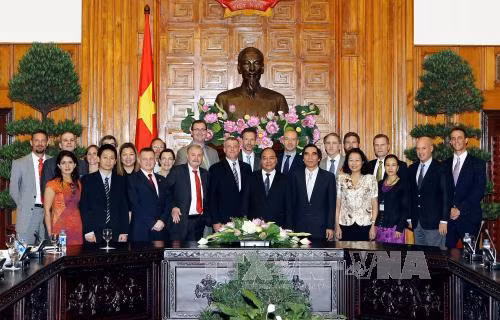 Phó Thủ tướng Nguyễn Xuân Phúc tiếp Đoàn doanh nghiệp Hoa Kỳ ảnh 1