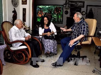 Tình cảm giữa lãnh đạo thế giới và lãnh tụ Cuba Fidel Castro ảnh 3