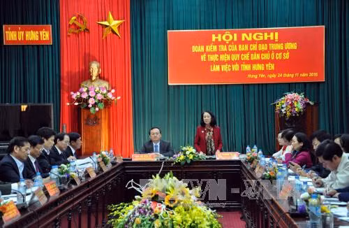 Thực hiện tốt quy chế dân chủ ở cơ sở ảnh 1