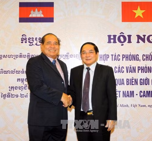Việt Nam - Campuchia phối hợp phòng chống ma túy ảnh 1