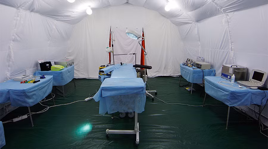Nga đưa bệnh viện di động tới Syria ảnh 1