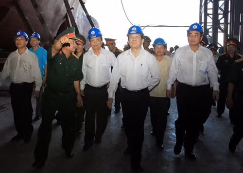 Chủ tịch nước động viên chủ tàu cá, tàu kiểm ngư trở về từ Hoàng Sa ảnh 2