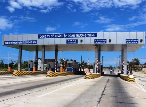 Trạm thu phí BOT đầu tiên trên quốc lộ 1A đi vào hoạt động ảnh 1