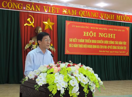 Đánh giá 1 năm triển khai chiến lược công tác dân tộc và 3 năm thi hành Nghị định 05 ảnh 1