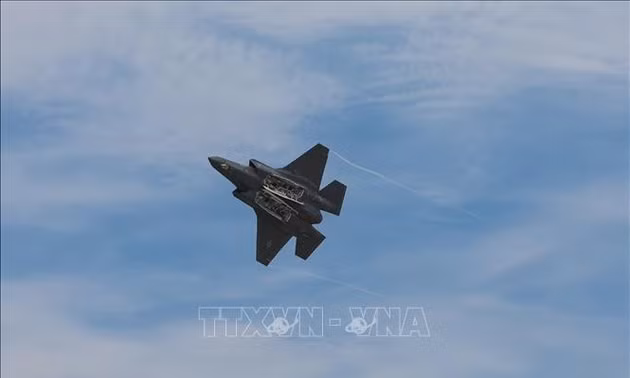 Máy bay chiến đấu F-35 của Không lực Mỹ. Ảnh: THX/TTXVN phát