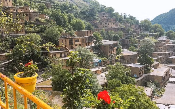 Một góc làng Masuleh. Ảnh: Mehr