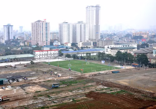 Không có chuyện 'xẻ thịt' Công viên hồ điều hòa Nhân Chính ảnh 1