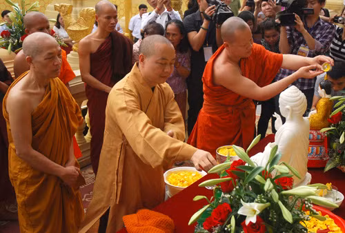 Đón Tết cổ truyền Khmer ở Hà Nội ảnh 2