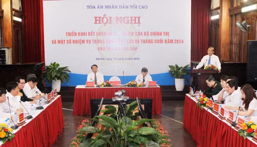 Thực hiện chiến lược cải cách tư pháp đến năm 2020 trong ngành Tòa án nhân dân ảnh 2