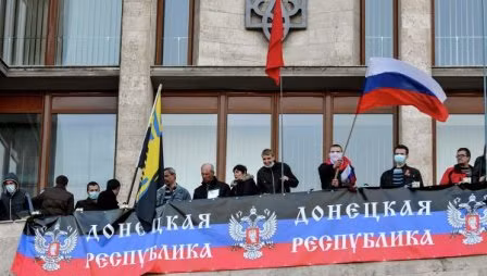 Điều kiện người biểu tình ly khai Ukraine hạ vũ khí ảnh 1