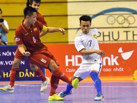 Thất bại 1 - 2 trước Malaysia, Việt Nam khởi đầu khó khăn tại VCK futsal châu Á 2018 ảnh 1