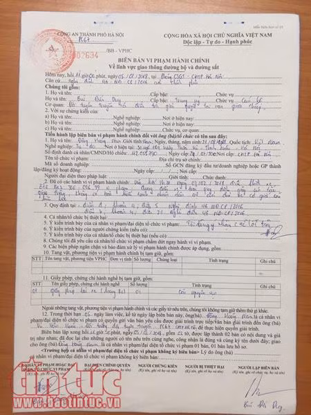 Xử nghiêm lái xe quay đầu trên cầu Chương Dương gây ùn tắc ảnh 2