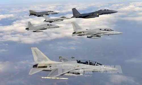 Không quân Hàn-Mỹ tập trận quy mô lớn ảnh 1