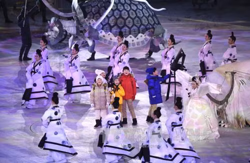 Rực rỡ Lễ khai mạc Olympic mùa Đông PyeongChang 2018 ảnh 3