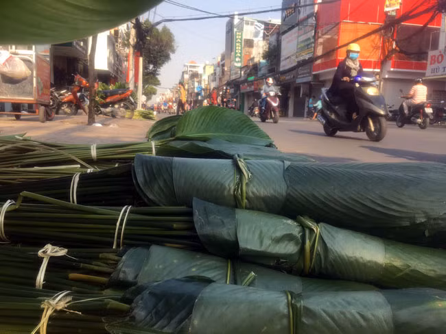 Chợ lá dong, lá chuối tồn tại nửa thế kỷ, chỉ nhóm họp mỗi năm một lần ảnh 9