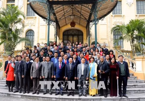 Phó Thủ tướng, Bộ trưởng Ngoại giao Phạm Bình Minh gặp mặt báo chí dịp năm mới ảnh 2