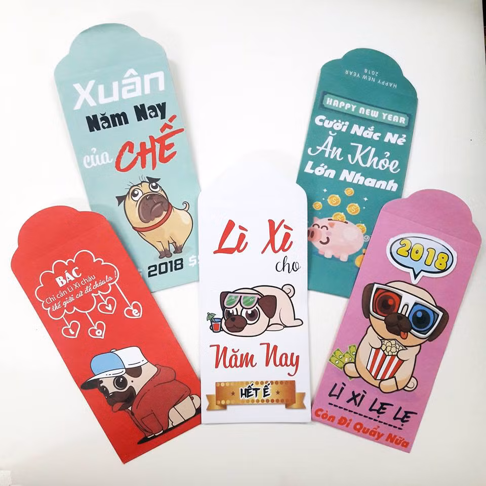  Bao lì xì 'ranh ngôn' cực độc lạ để đón Tết 2018 ảnh 4