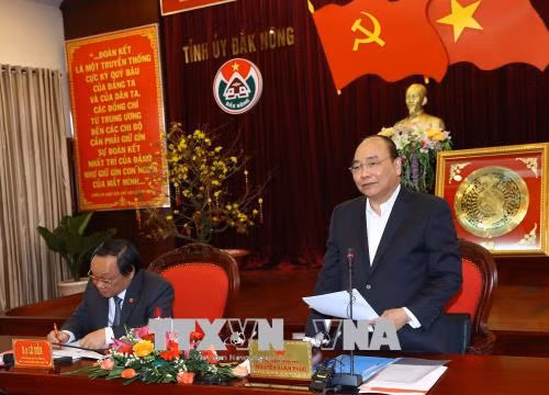 Thủ tướng Nguyễn Xuân Phúc: Đắk Nông cần tiếp tục khai thác tốt hơn tiềm năng sẵn có ảnh 1