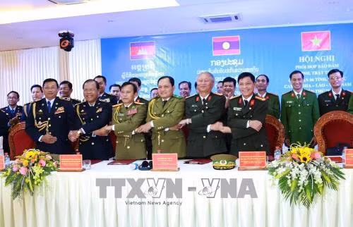 Đảm bảo an ninh, trật tự khu vực ngã ba biên giới Việt Nam - Lào - Campuchia ảnh 1