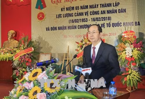Lực lượng Cảnh vệ Công an nhân dân - 'Thanh bảo kiếm' bảo vệ Đảng, Nhà nước, nhân dân ảnh 1