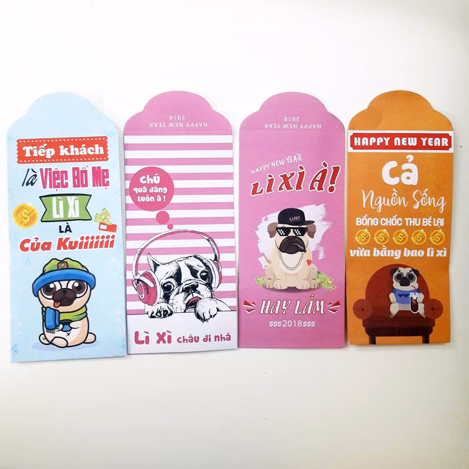  Bao lì xì 'ranh ngôn' cực độc lạ để đón Tết 2018 ảnh 6