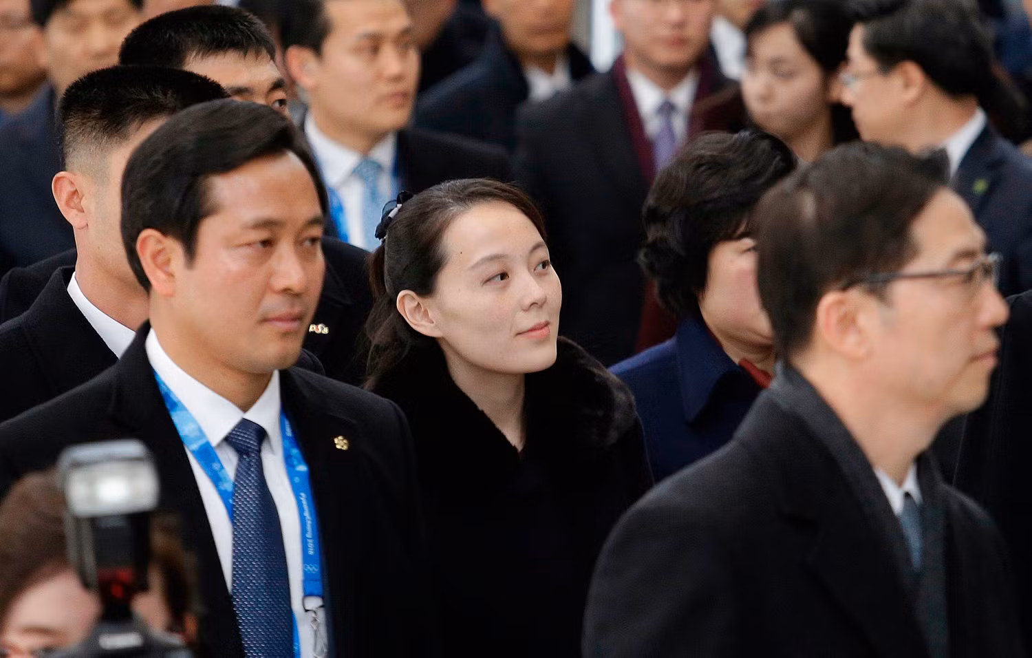 Những hình ảnh đầu tiên của em gái nhà lãnh đạo Kim Jong-un tại Hàn Quốc ảnh 3