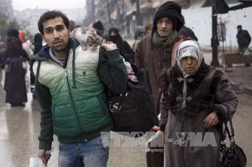 Hoãn hoạt động sơ tán dân thường và quân nổi dậy khỏi Aleppo ảnh 1