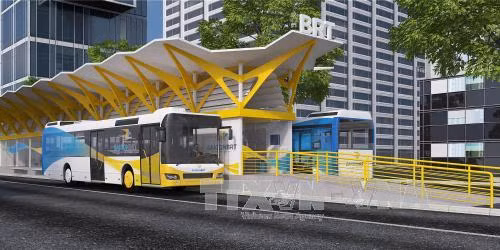 Hà Nội lý giải việc chậm tiến độ dự án xe buýt nhanh ảnh 1