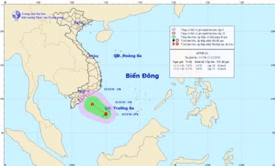 Áp thấp có khả năng mạnh thêm, Nam Bộ đề phòng lốc xoáy, dông mạnh ảnh 1