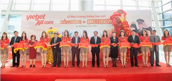 Vietjet khai trương đường bay Hải Phòng – Seoul (Hàn Quốc) ảnh 1