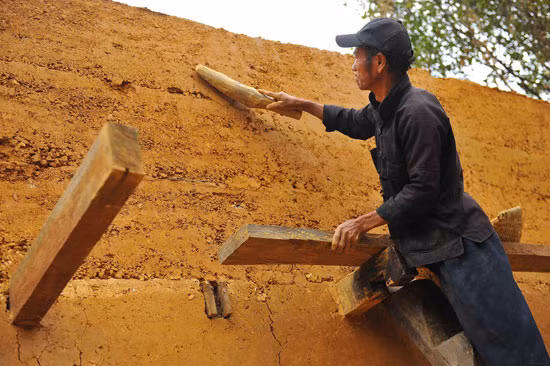 Độc đáo nhà trình tường của đồng bào Mông ảnh 6
