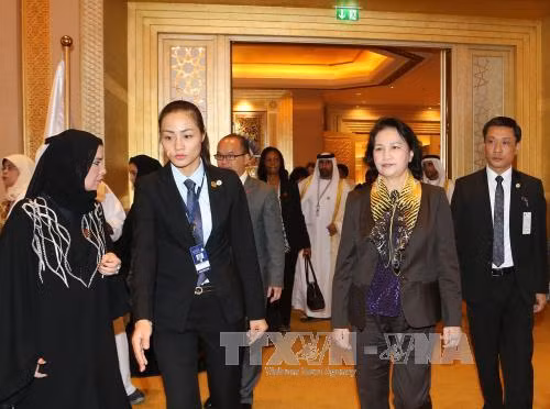 Chủ tịch Quốc hội gặp gỡ cộng đồng người Việt tại UAE ảnh 1