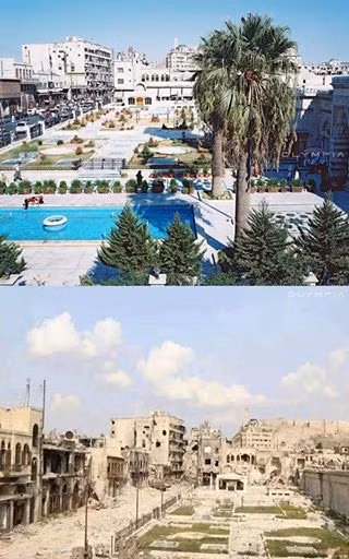 5 năm trong lửa đạn, Aleppo tan tác không nhận ra ảnh 3