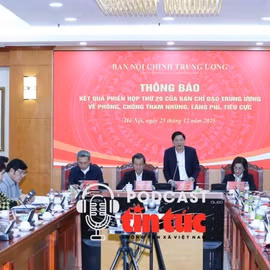 Tin nóng trong nước sáng 26/12/2025