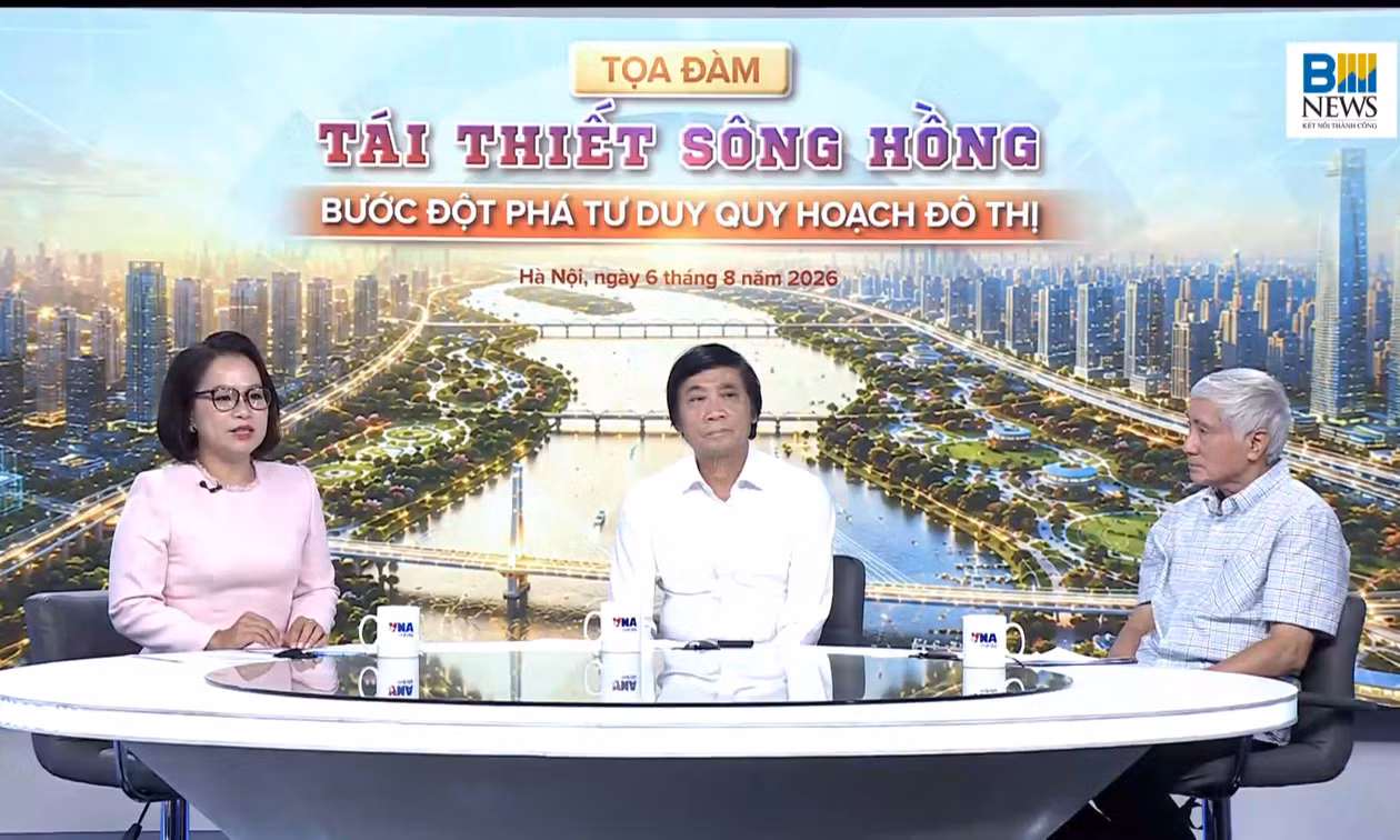 Tái thiết sông Hồng: Bước đột phá tư duy quy hoạch đô thị