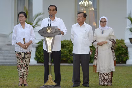 Tổng thống Indonesia công bố nội các mới ảnh 1