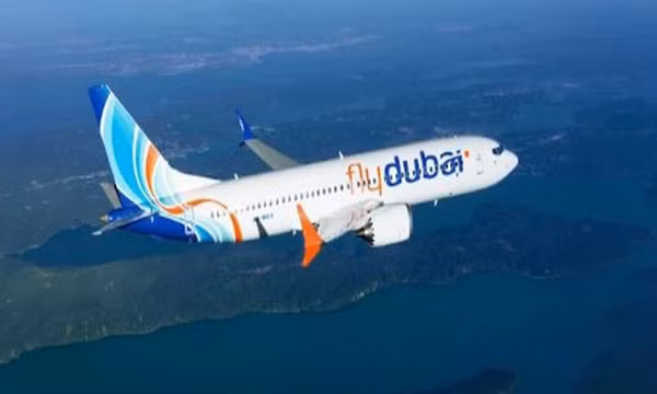 Chiếc máy bay của hãng hàng không flydubai. Ảnh: Flydubai.com