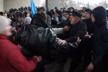  Nga đặt điều kiện với phương Tây giải quyết khủng hoảng Ukraine ảnh 1