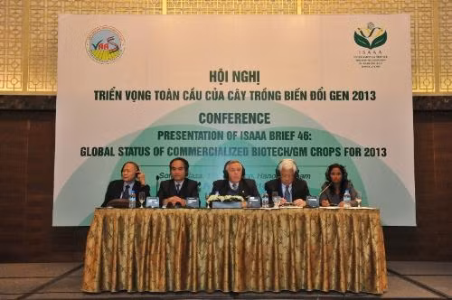  “Triển vọng toàn cầu của cây trồng biến đổi gen năm 2013”. ảnh 1
