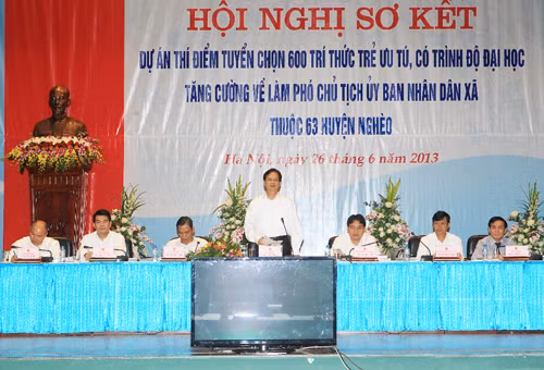 Phát huy tinh thần thanh niên xung kích về xã nghèo ảnh 1