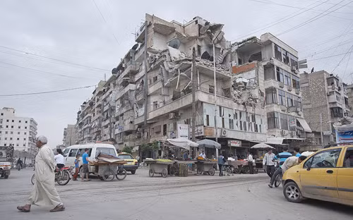 Nham nhở Aleppo sau những trận giao tranh ảnh 8
